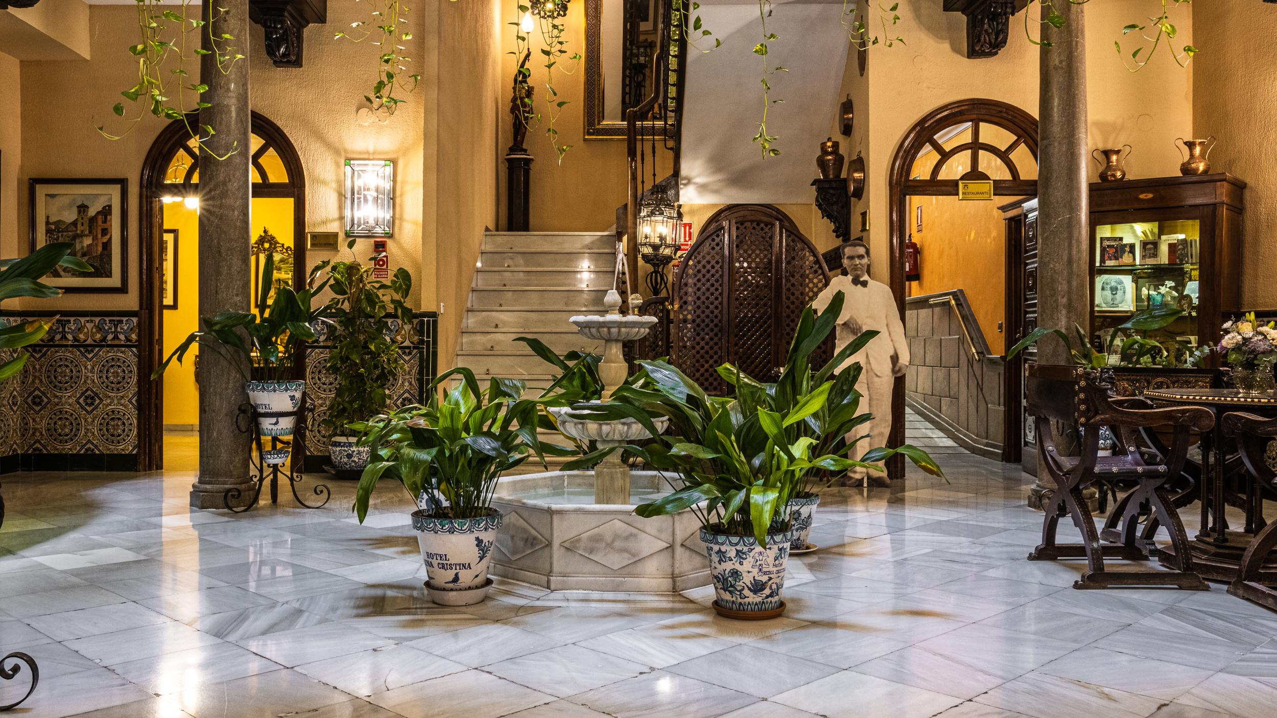 Hotel Reina Cristina Granada Interior photo
